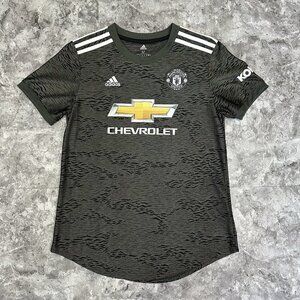 Adidas Womens Manchester United 2020-21 Away Football Jersey Size Medium Soccer